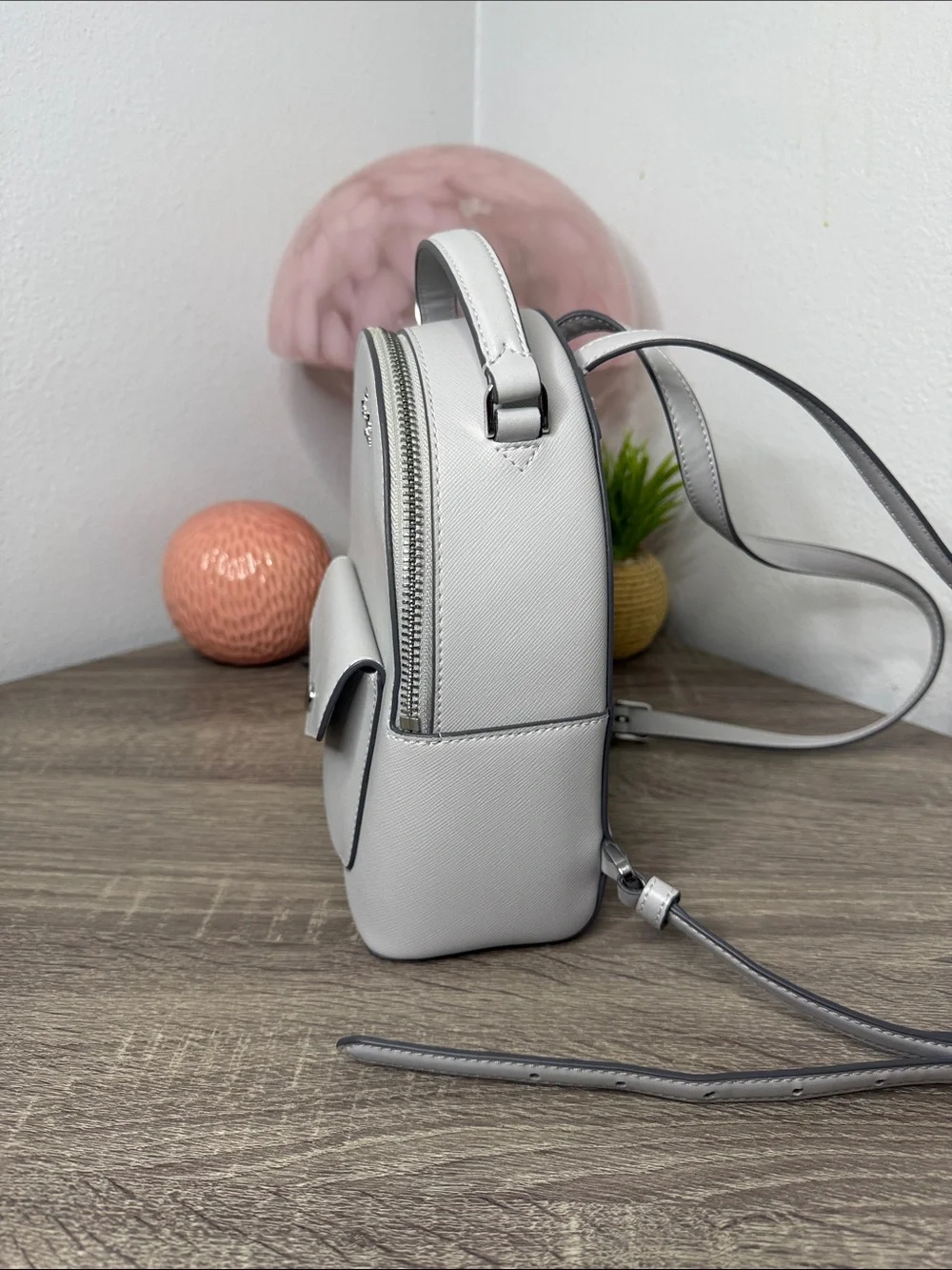 Kate Spade Schuyler Mini Gray Backpack